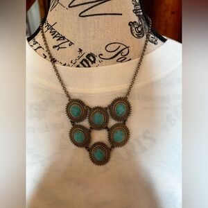 Turquoise Statement Necklace